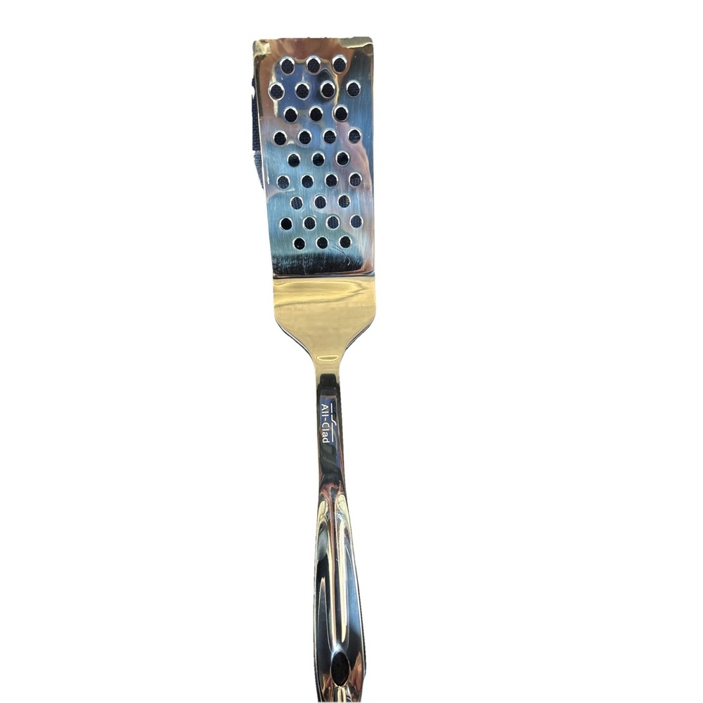 All-Clad T107 18/10 Stainless Steel‎ 15" Large Slotted Turner Spatula